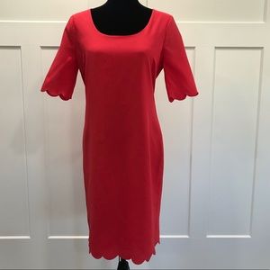 De Collection Orange Red Dress size M